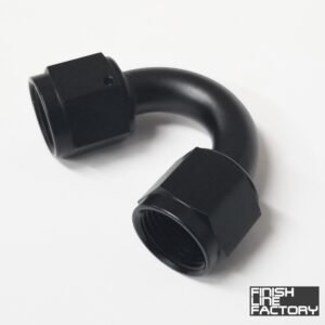FLF AN to AN Swivel Coupler - 150 Degree - 03 AN