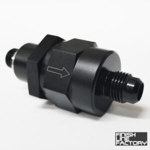FLF AN to Metric Check Valve (For EFI Fuel Pumps) - 06 AN - M12x1.5