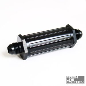 FLF Billet AN Fuel Filter (150 Micron) - 06 AN