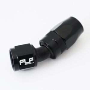 FLF Swivel Hose End (Braided Rubber) - 30 Degree AN - 04 AN