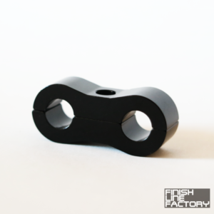 FLF Billet Dual Hose Separator - 04.8 mm ID - 3/16"