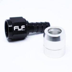 FLF Crimp-On Swivel Hose End - Straight AN - 10 AN